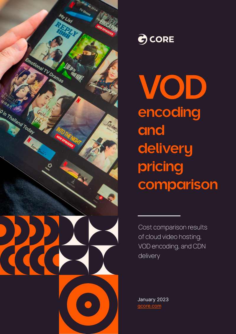 VOD encoding and delivery pricing comparison